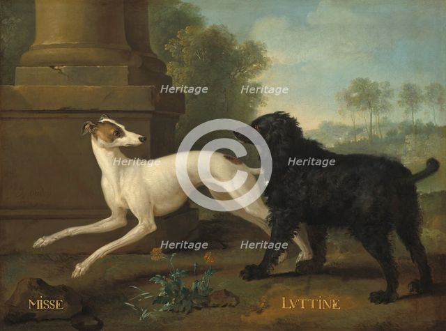 Misse and Luttine, 1729. Creator: Jean-Baptiste Oudry.