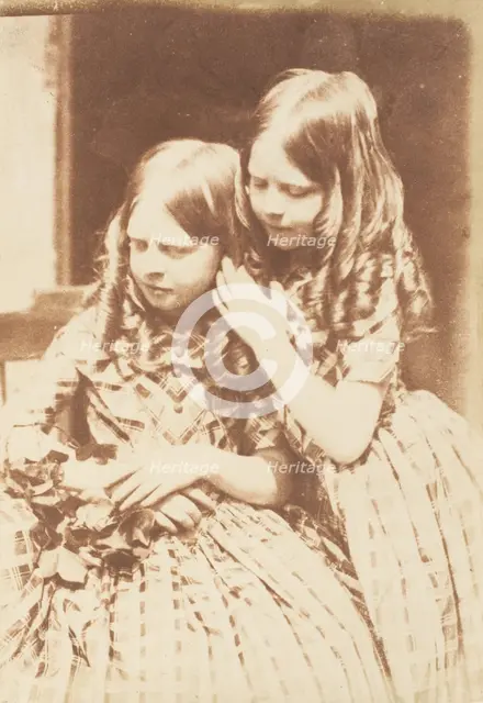 Misses Grierson, 1843-47. Creators: David Octavius Hill, Robert Adamson, Hill & Adamson.