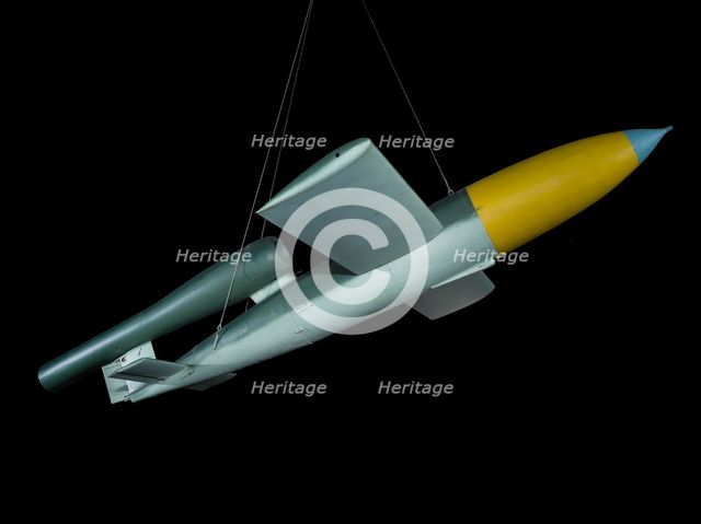 Missile, Cruise, V-1 (Fi 103, FZG 76), ca. 1945. Creator: Gerhard Fieseler Werke GmbH.