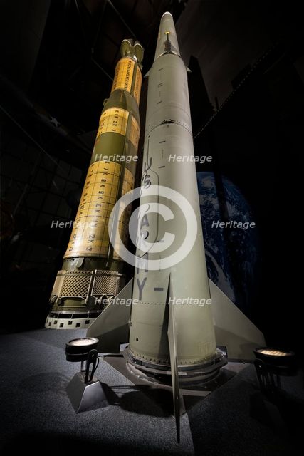 Missile, Surface-to-Surface, Pershing-II, ca. 1983. Creator: Martin Marietta.