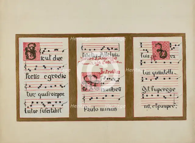 Mission Chant, c. 1936. Creator: Ann Gene Buckley.