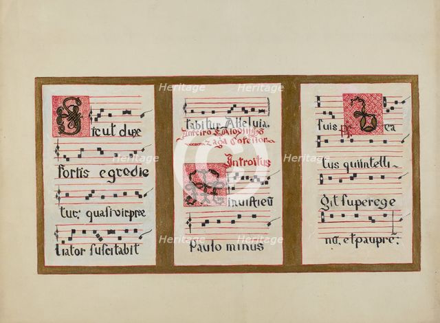 Mission Chant, c. 1936. Creator: Ann Gene Buckley.