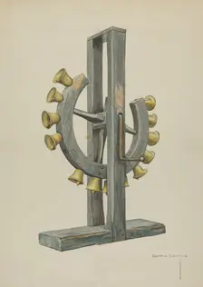 Mission Chimes, c. 1938. Creator: Bertha Semple