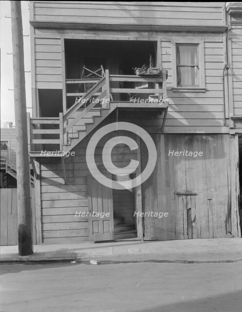 Mission District, San Francisco, California, 1936. Creator: Dorothea Lange.