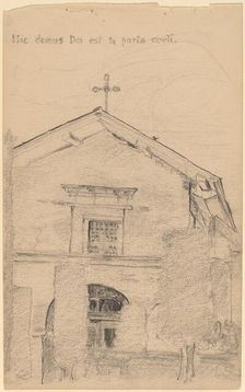 Mission Dolores, San Francisco, 1913. Creator: Arthur Davies