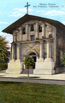 Mission Dolores, San Francisco, California, USA, 1926