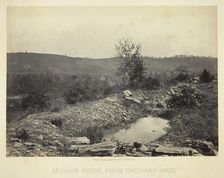 Mission Ridge from Orchard Knob, 1864/66. Creator: George N. Barnard
