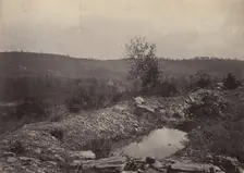 Mission Ridge from Orchard Knob, 1860s. Creator: George N. Barnard