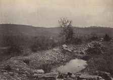 Mission Ridge from Orchard Knob, 1860s. Creator: George N. Barnard