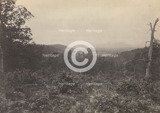 Mission Ridge Scene of Sherman's Attack, 1860s. Creator: George N. Barnard.