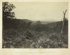 Mission Ridge Scene of Sherman's Attack, 1864/66. Creator: George N. Barnard
