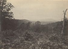Mission Ridge Scene of Sherman's Attack, 1860s. Creator: George N. Barnard