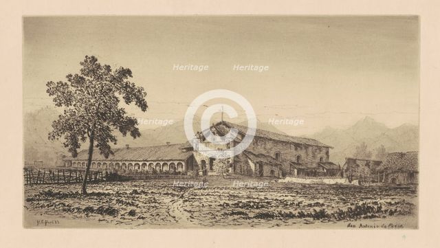 Mission San Antonio de Padua, 1883. Creator: Henry Chapman Ford.