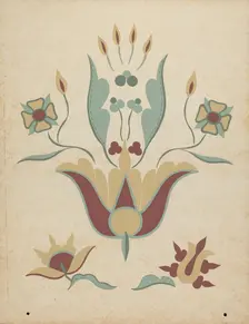 Mission San Louis Obispo Altar Tabernacle from the portfolio "Decorative Art...", 1935/1942. Creator: Unknown