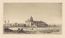 Mission San Luis Rey de Francia, 1883. Creator: Henry Chapman Ford