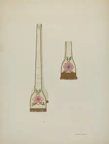 Mission Stole and Maniple, c. 1937. Creator: Syrena Swanson