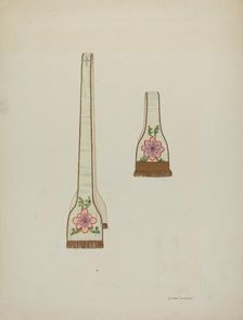 Mission Stole and Maniple, c. 1937. Creator: Syrena Swanson