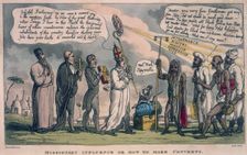 Missionary Influence or How to Make Converts 1815. Creator: Thomas Rowlandson