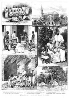 'Missionary Life in East Africa 1890. Creator: Unknown