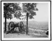 Missionary Ridge from De Long Point, Tennessee, c1902. Creator: William H. Jackson