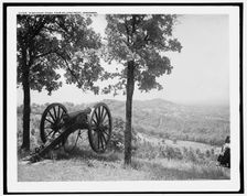 Missionary Ridge from De Long Point, Tennessee, c1902. Creator: William H. Jackson