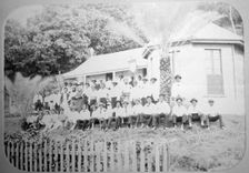 Missionary school, Levuka, Fiji, 1888