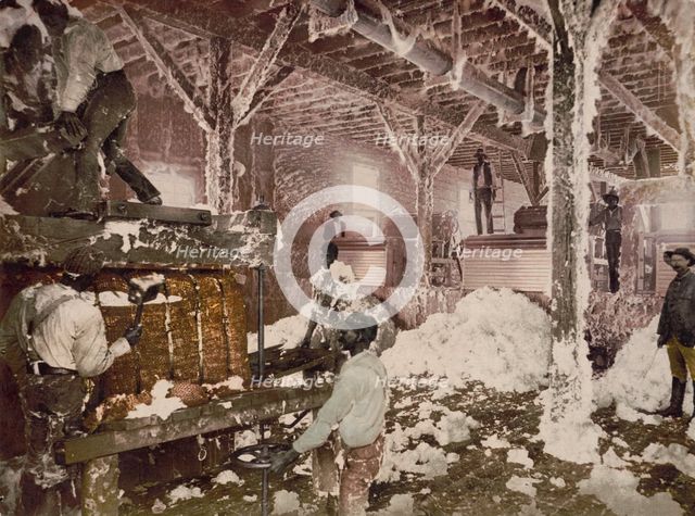 Mississippi cotton gin at Dahomey, 1899. Creator: Unknown.
