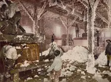 Mississippi cotton gin at Dahomey, 1899. Creator: Unknown