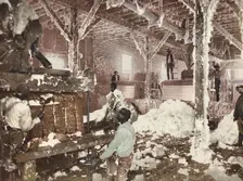 Mississippi Cotton Gin at Dahomey, published 1899. Creator: Unknown