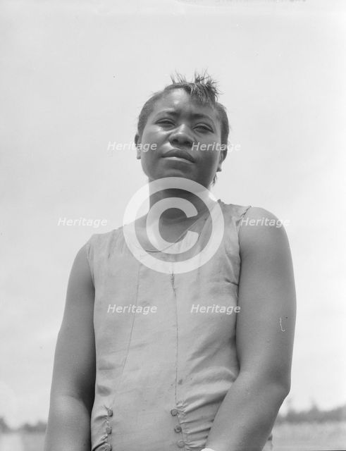 Mississippi Delta Negro, 1936. Creator: Dorothea Lange.