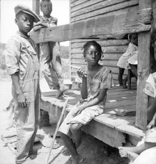 Mississippi Delta Negro children, 1936. Creator: Dorothea Lange