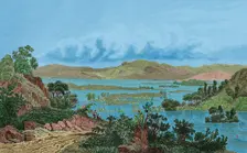 Mississippi flood, United States, 1837, (1850). Creator: Victor-Marie-Felix Danvin