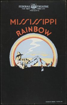 Mississippi Rainbow, New York City, [193-]. Creator: Unknown