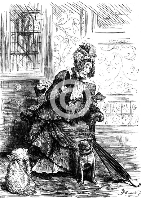 Miss Tabitha Monckton, 1880. Creator: Joseph Swain.