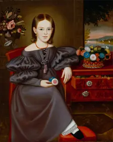 Miss Tweedy of Brooklyn, c1835-1840. Creator: Orlando Hand Bears