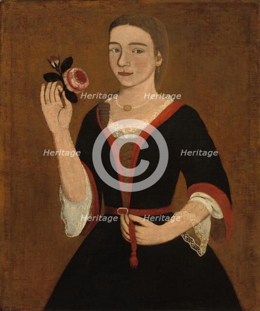 Miss Van Alen, c. 1735. Creator: Pieter Vanderlyn.