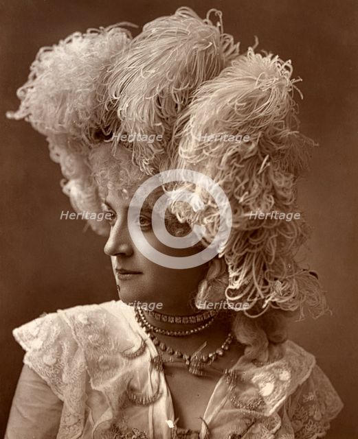 Miss Wadman, British actress, 1888. Artist: Ernest Barraud