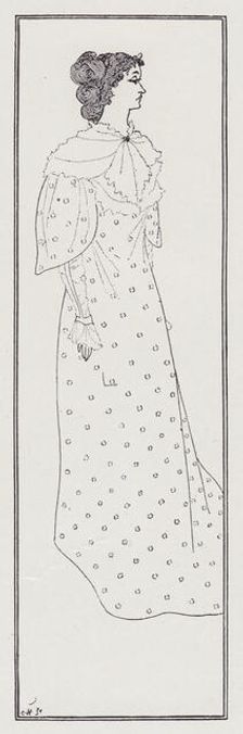 Miss Winifred Emery, 1894. Creator: Aubrey Beardsley