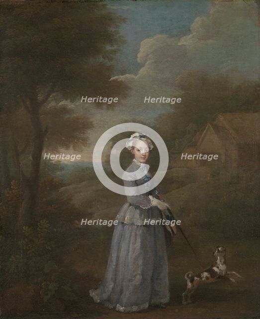 Miss Wood, ca. 1730. Creator: William Hogarth.