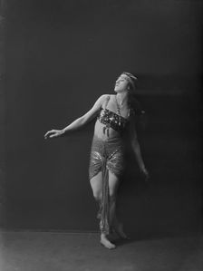 Miss Yvonne, 1918 Dec. 30. Creator: Arnold Genthe