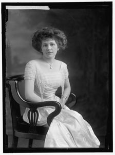 Miss Z. Gaddis, between 1913 and 1918. Creator: Harris & Ewing
