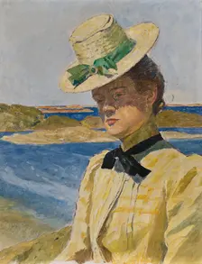 Miss Agnes Cleve, c1910s. Creator: Carl Wilhelmson