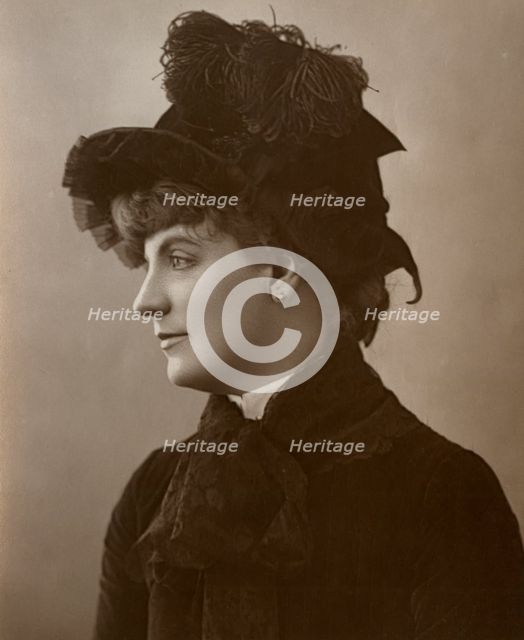 Miss Ada Rehan, Irish-born American actress, 1888. Artist: W&D Downey