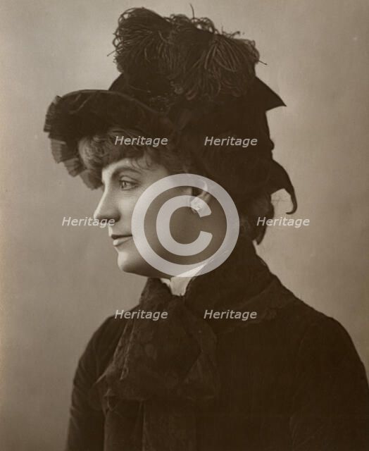 Miss Ada Rehan, Irish-born American actress, 1888. Artist: W&D Downey