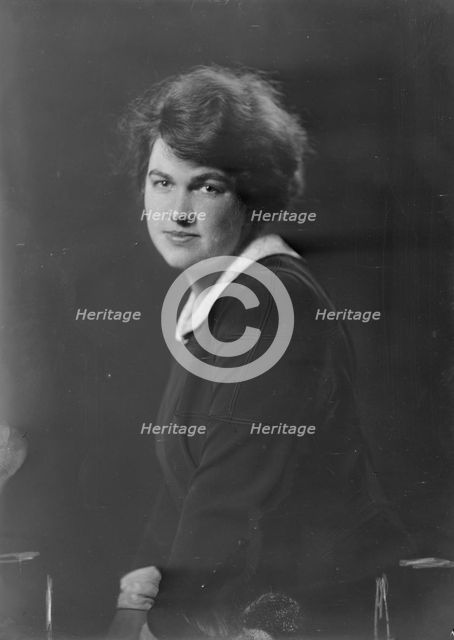 Miss Adamson, portrait photograph, 1918 Oct. 28. Creator: Arnold Genthe.