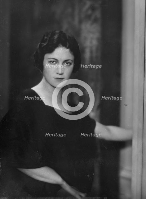 Miss Adelaide Rodriguez, portrait photograph, 1917 Dec. Creator: Arnold Genthe.