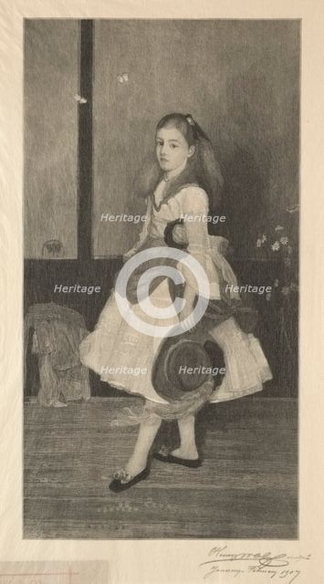 Miss Alexander, 1907. Creator: Henry Wolf (American, 1852-1916).