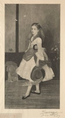 Miss Alexander, 1907. Creator: Henry Wolf (American, 1852-1916)
