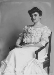 Miss Alice Hay, between 1890 and 1920. Creator: Frances Benjamin Johnston