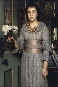 Miss Anna Alma-Tadema, 1883. Creator: Lawrence Alma-Tadema